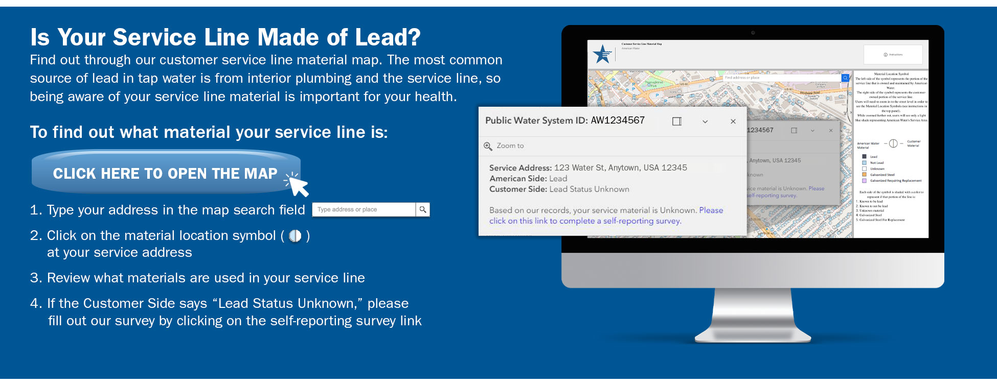 Lead Service Line Replacement Map